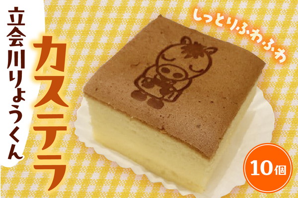 立会川りょうくんカステラ 10個入り